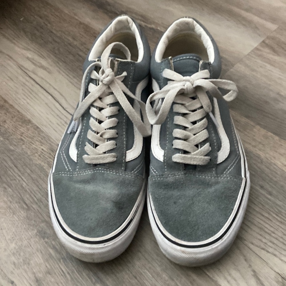 Light Blue Vans size 9 men’s 10.5 women’s